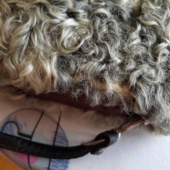 Vintage real fur Muff Hand Warmer Purse main image 7